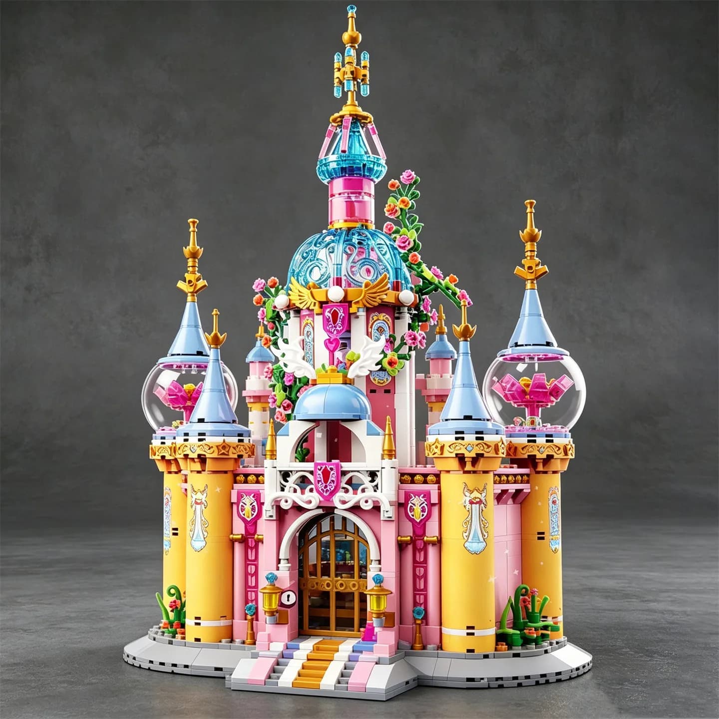 Nouvelles blocs de construction de la série Princess Windsor Castle Treehouse : Grand château palais