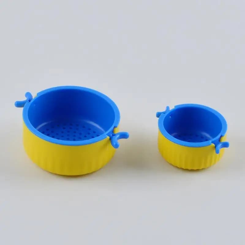 Ornement de plante miniature en pot avec coccinelle, modèle de plante en pot pour maison de poupée 1