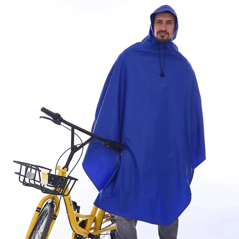 Imperméable, vêtements de pluie à capuche pour moto et vélo, Poncho de pluie pour cyclisme, Poncho d