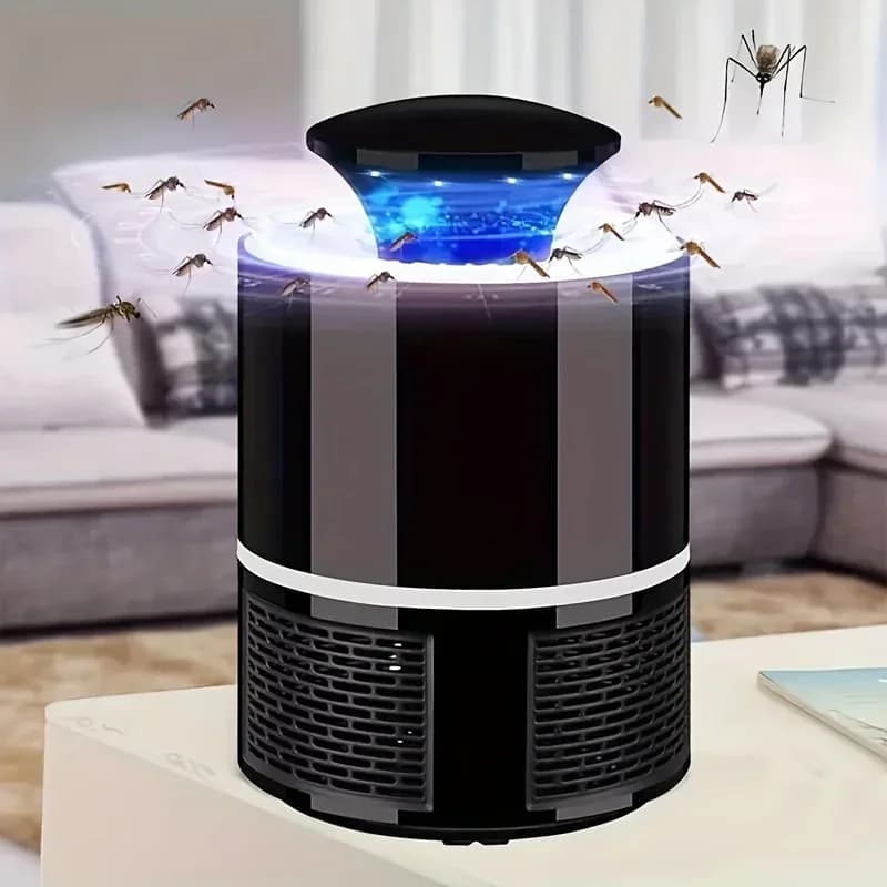 Lampe anti-moustiques automatique et silencieuse, répulsif domestique d'intérieur, fournitures antip