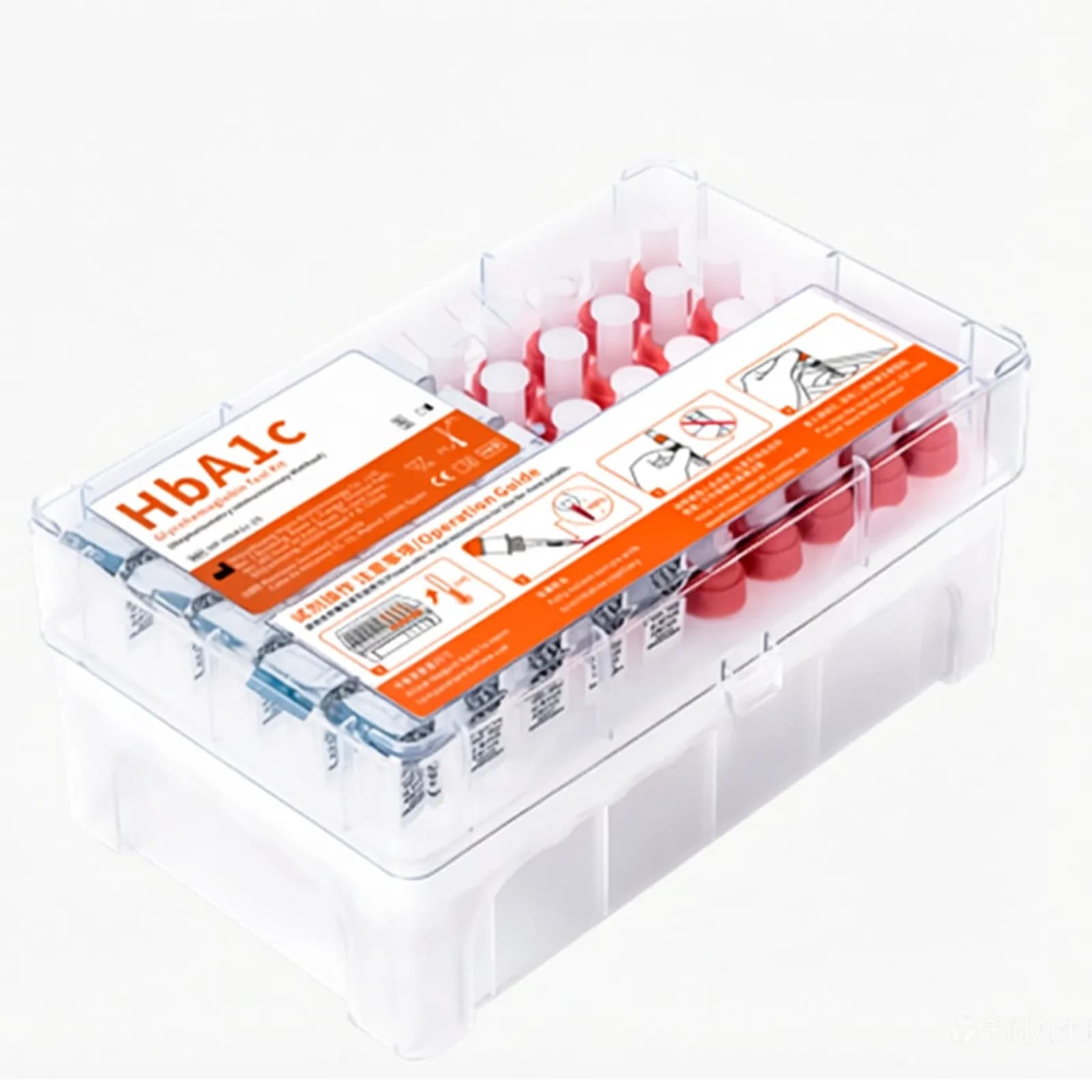Réactifs Hipro HP-AFS/1 A1 HSCRP+CRP LH CtnI D-Dimer AFP PSA, 25 pièces par boîte