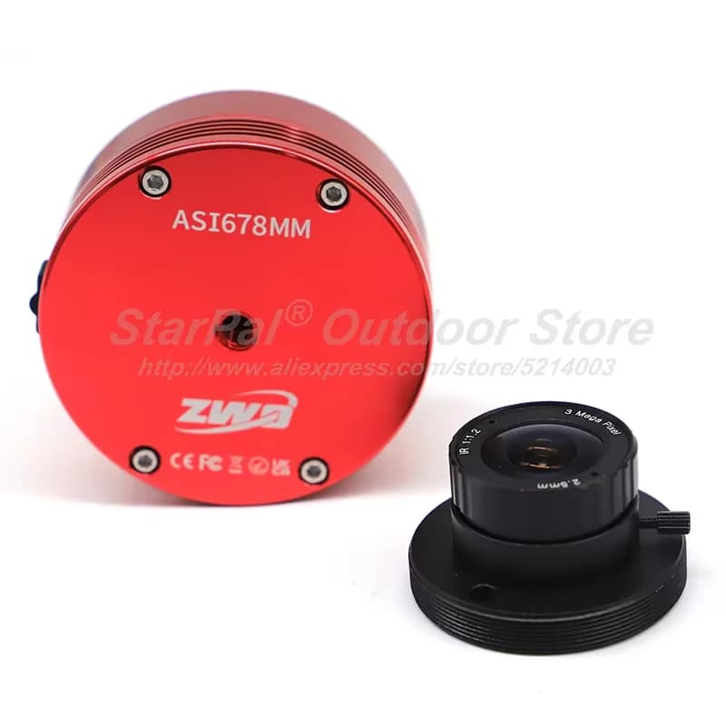 Caméra astronomique monochrome ZWO ASI678MM, capteur Sony IMX678 CMOS, USB3.0, faible bruit, pour l'