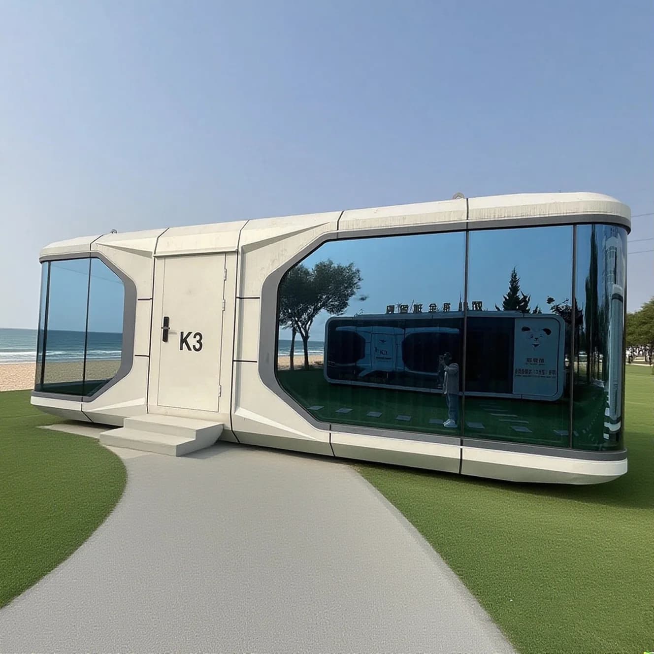 Capsule spatiale innovante, nouveau Type de haute qualité, maison Mobile de luxe