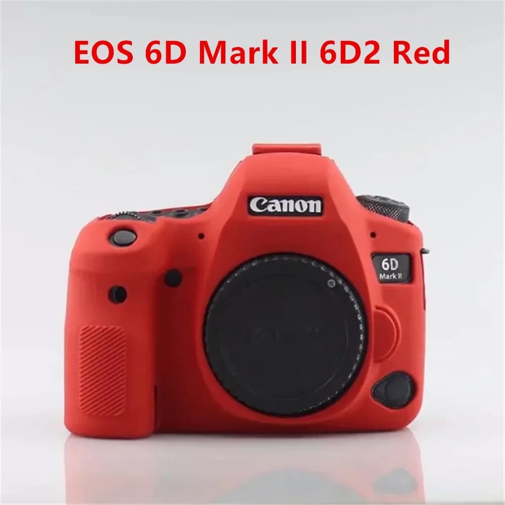 Housse de protection pour appareil photo, armure en Silicone souple, pour Canon EOS 5D Mark II III I