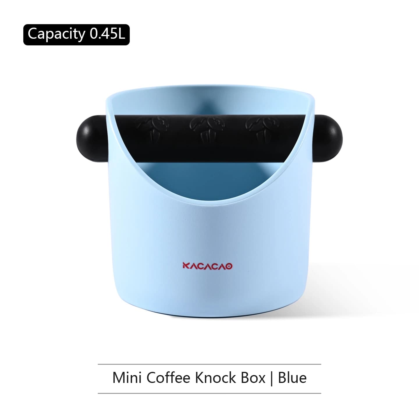 Boîte à déchets de café KACACAO antidérapante et antichoc pour barista