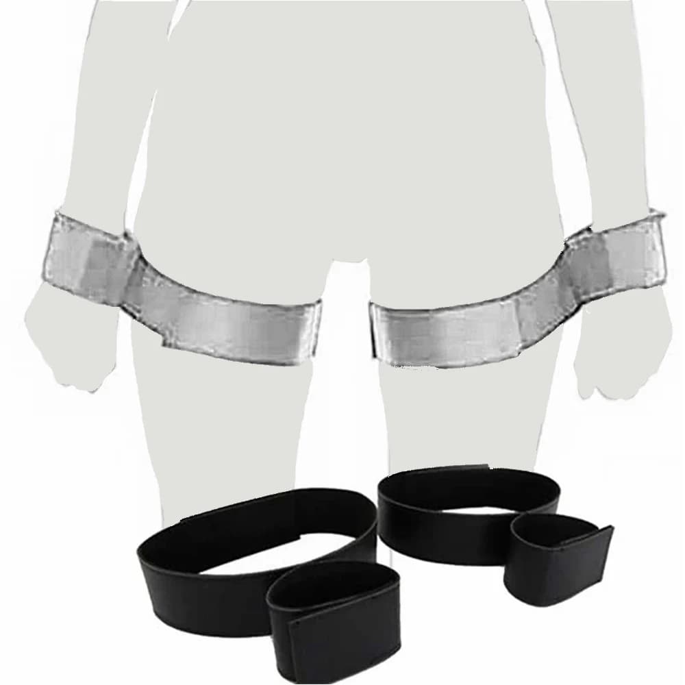 Menottes de retenue sexuelle SM pour adultes, outils d'esclave Bdsm Pas de vibrateurs, poignets