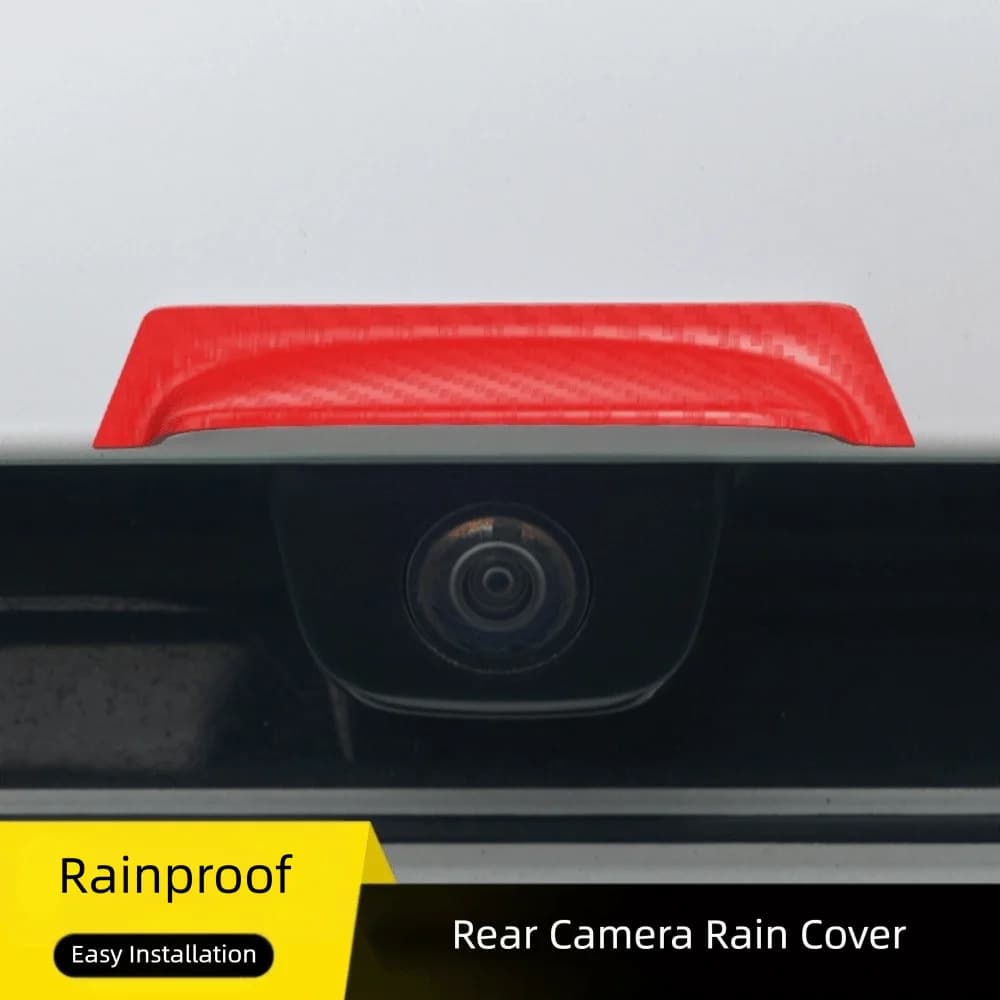 Caméra de recul pour voiture, vue à 360 degrés, housse de pluie, anti-poussière, installation facile