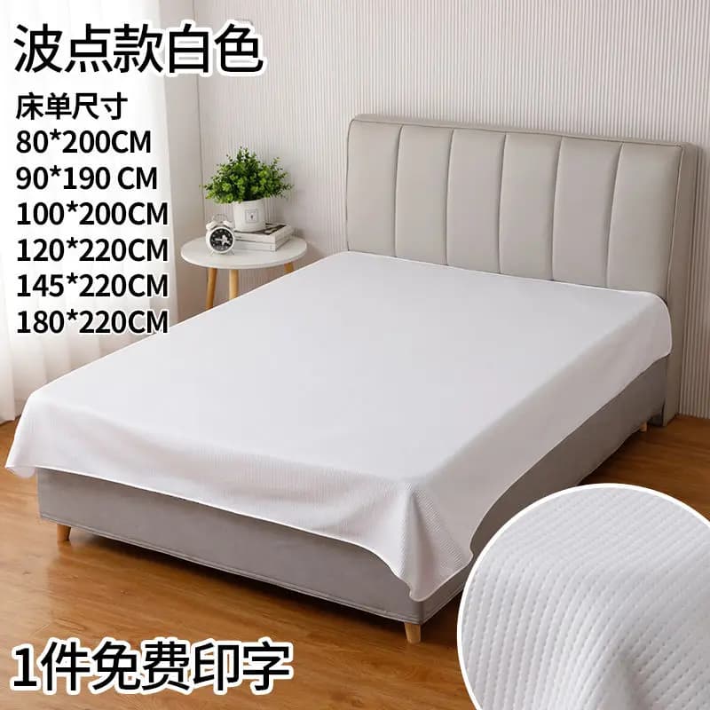 Draps de lit en tissu thaïlandais pour Salon de Massage, taille personnalisée, imperméable, en Polye