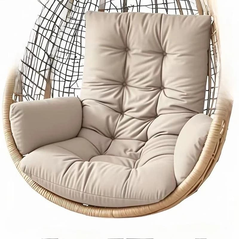 Coussin de chaise à bascule pour hamac, coussin en forme d'œuf disponible pour la décoration du jard