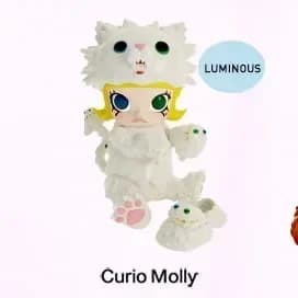 POP MART Molly x INSTINCTOY Erosion Molly Série de costumes Boîte mystère surprise Figurine d'action