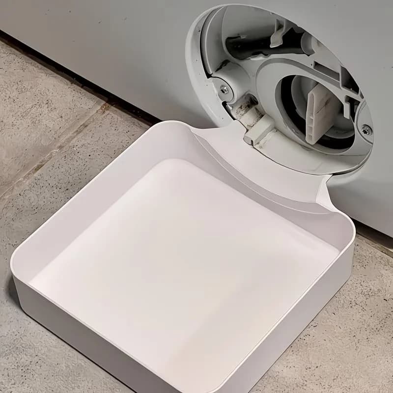 Entonnoir de vidange pour lave-linge - utilisé pour nettoyer le bac de récupération des résidus du f