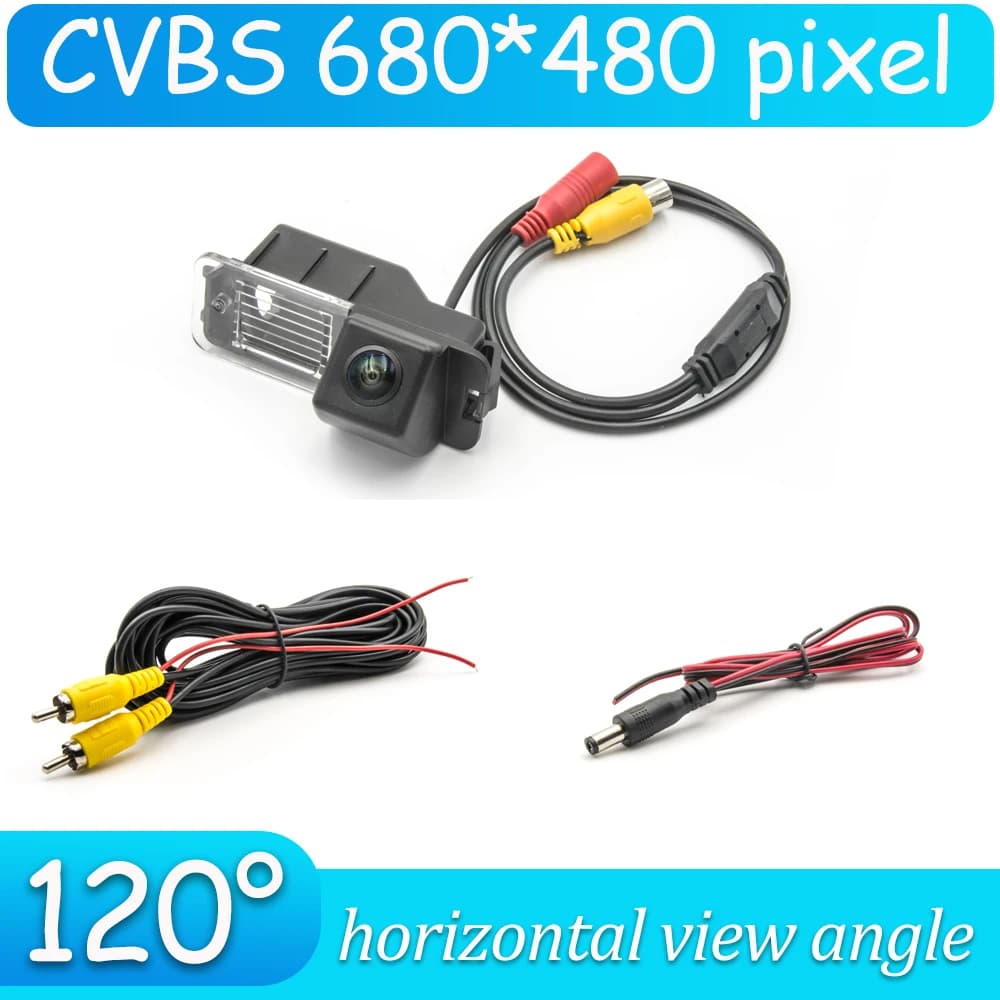 Caméra de recul Fisheye pour Volkswagen VW Scirocco R/GTS 2008 2009 2010 2011 2012 2013 2014 2015 20