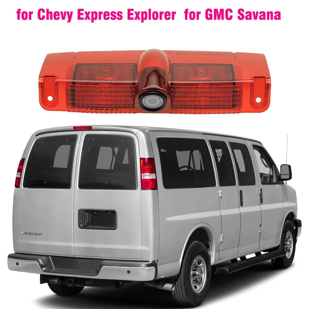 Caméra de recul pour voiture, pour Chevrolet Express Explorer GMC Savana Van, vue arrière de station