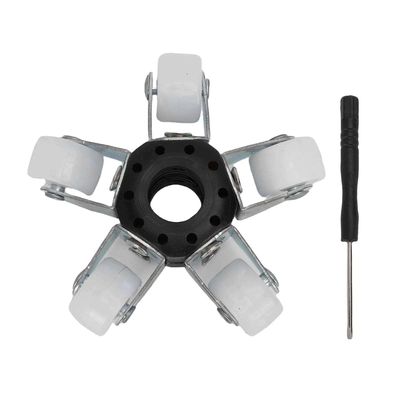 Cache de protection pour caméra d'inspection de canalisation 17 mm, 5 rouleaux, roue de guidage pour