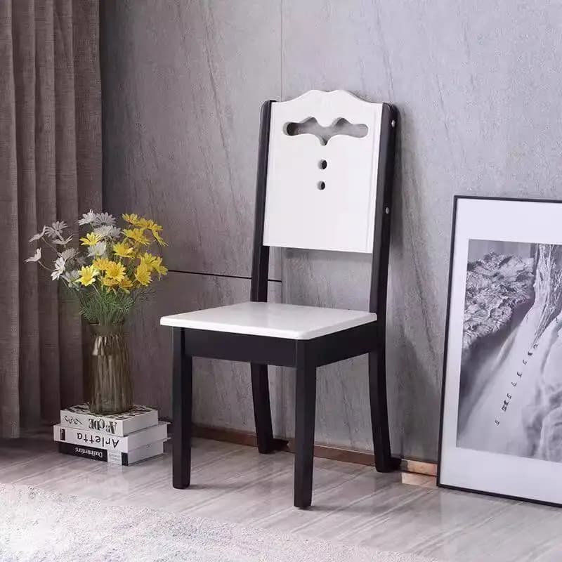Chaises de salle à manger de luxe contemporaines en bois, style nordique antique, chaises de coiffeu