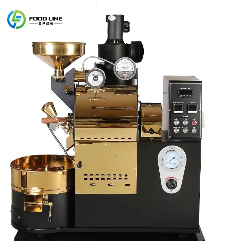 Machine à torréfier les grains de café, torréfacteur domestique, équipement de torréfaction électriq