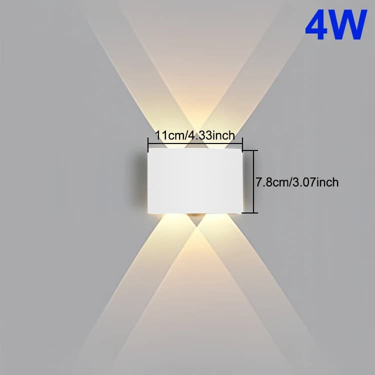 Mur LED lumière étanche IP65 applique extérieure jardin porche lumière décor jardin cour salle de ba