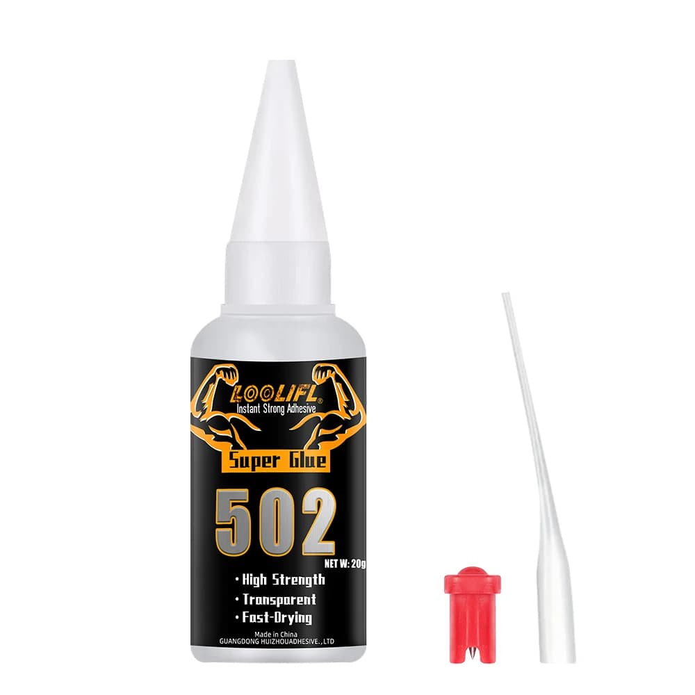 502 adhésif puissant à séchage rapide adhésif hydroacrylate puissant pour le métal, le bois, le plas