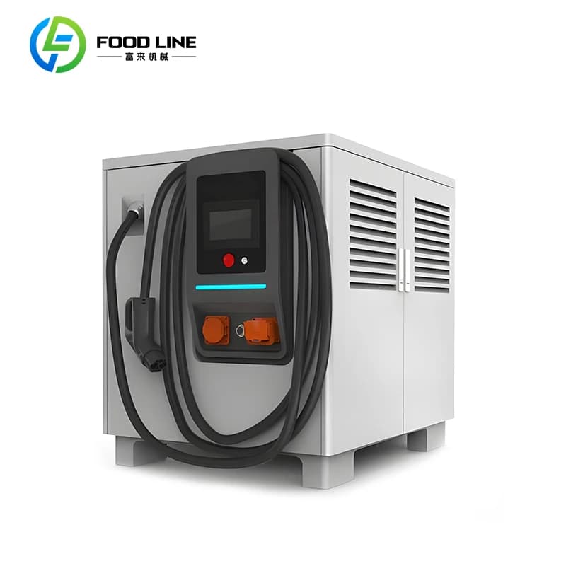 Station de recharge rapide pour véhicules électriques industrielle portable personnalisée, chargeur