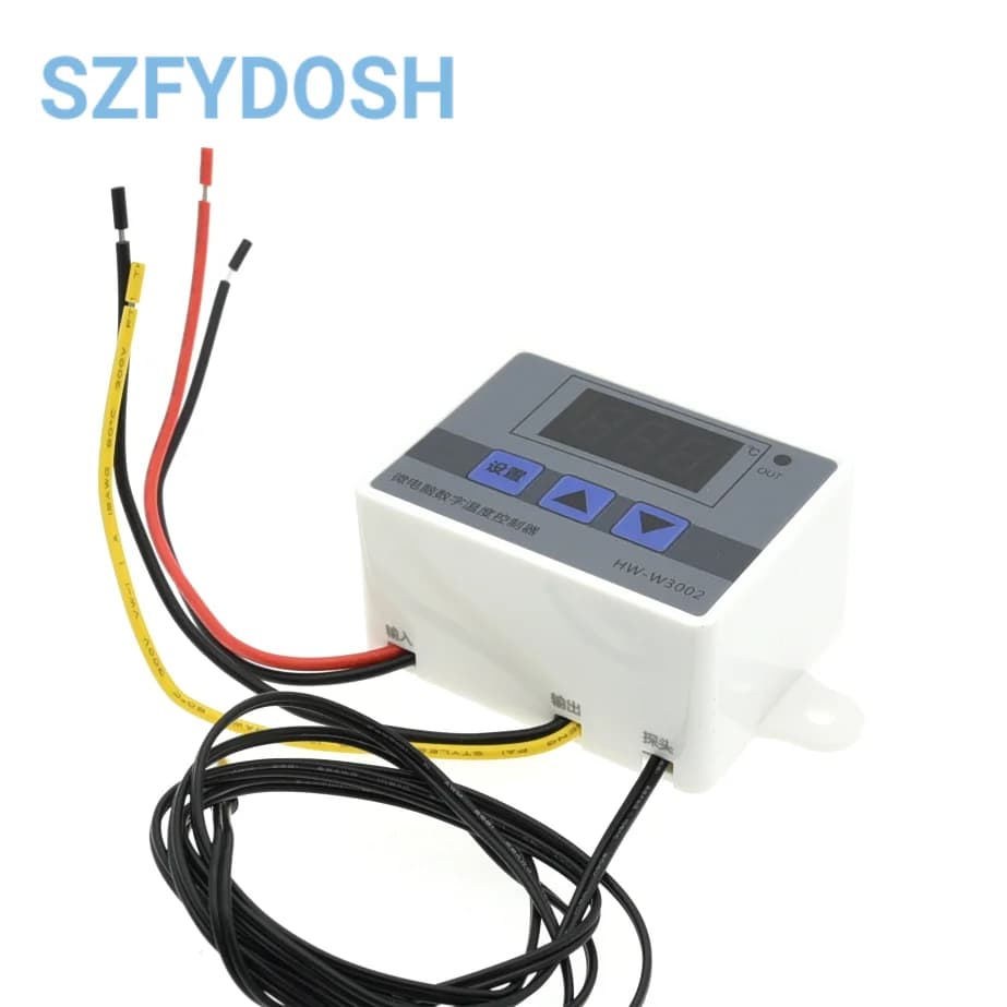 24 V/220 V W3002 régulateur de température numérique micro-ordinateur Thermostat thermorégulateur ch