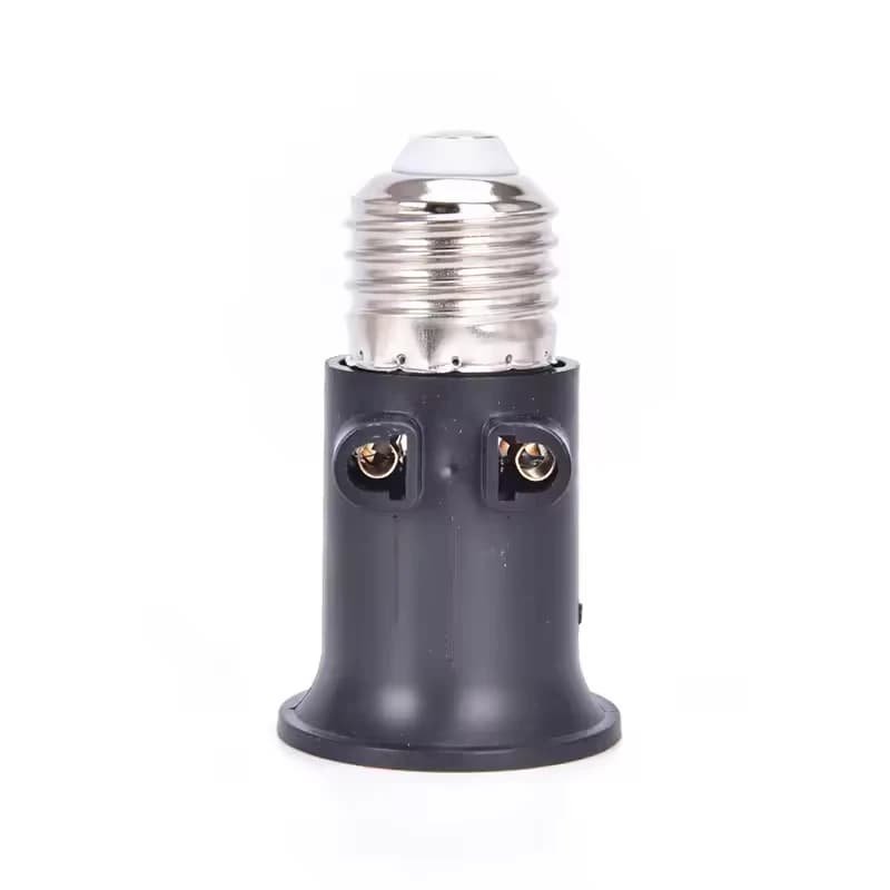 Adaptateur d'ampoule E27 ignifuge AC100-240V 4A PBT, 1 pièce, support de lampe, douille de Base avec