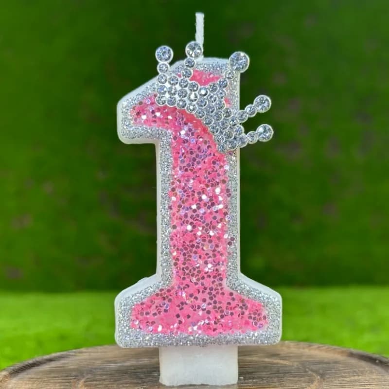 Bougie d'anniversaire numérique créative, décoration de gâteau de fête, bricolage d'anniversaire, co