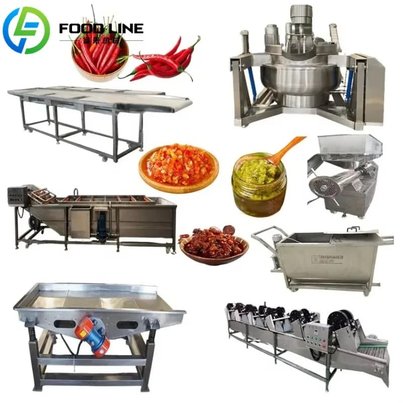 Machine industrielle de fabrication de ketchup à base de tomates, machine de fabrication de sauce to