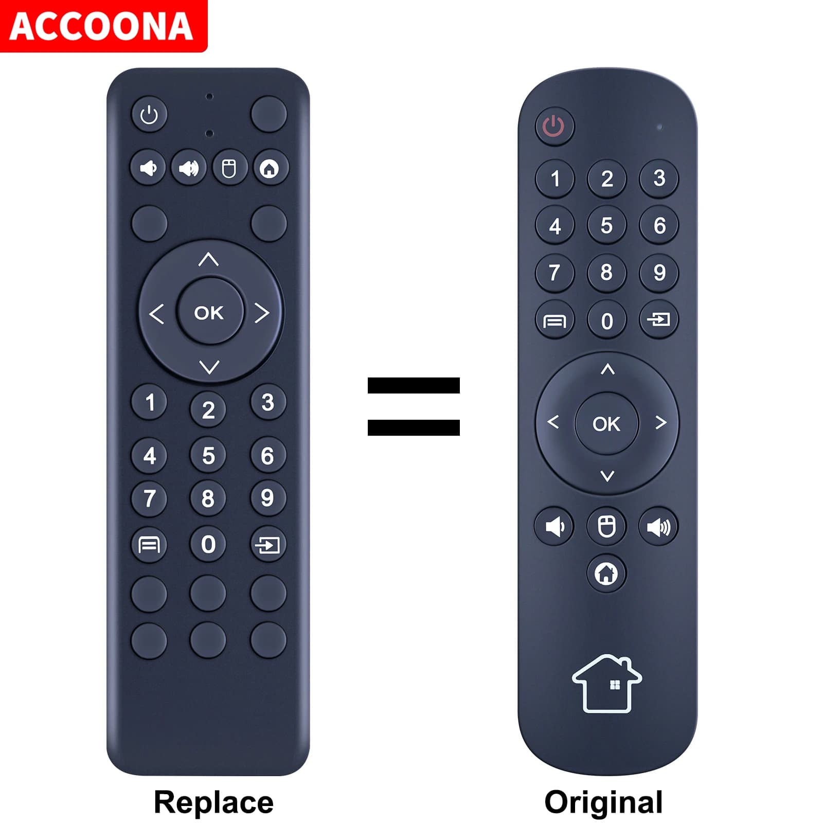 Télécommande de remplacement pour boîtier décodeur HTV/HTV5/HTV6 + H-TV