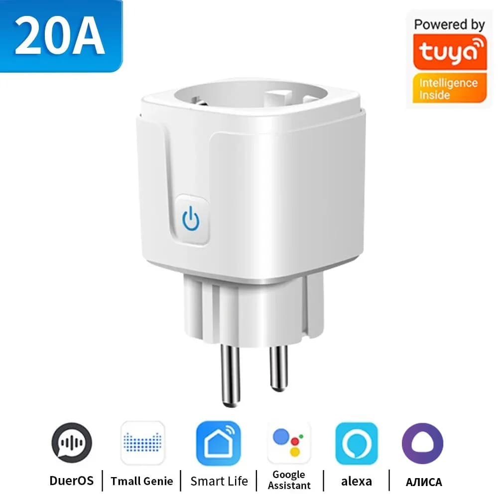 TNCE TUYA prise ue wifi ou zigbee3.0 prise intelligente 16/20A moniteur de puissance fonction de syn