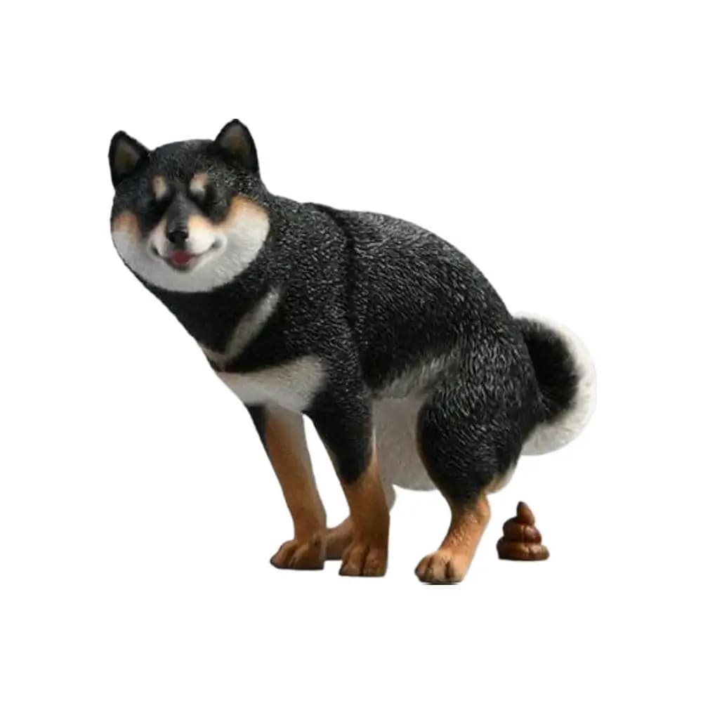 Ensemble de figurines Shiba Inu, miniatures réalistes, objets de collection, décoration de maison un