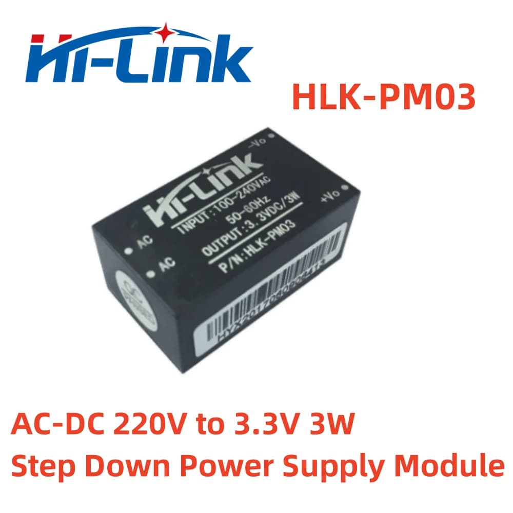 HLK-PM03 Hi-Link Original 220V à 3W 3.3V l'autorisation AC DC Step-Down Power Supply Tech