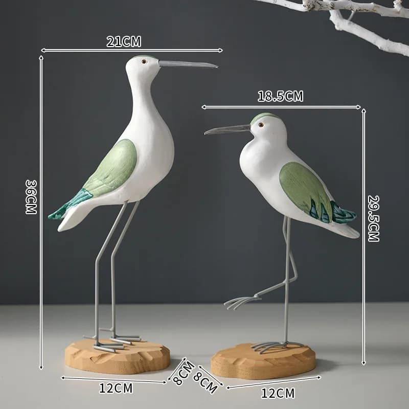 Style océan méditerranéen mouette oiseau de mer chambre d'enfants modèle chambre armoire maison cloi