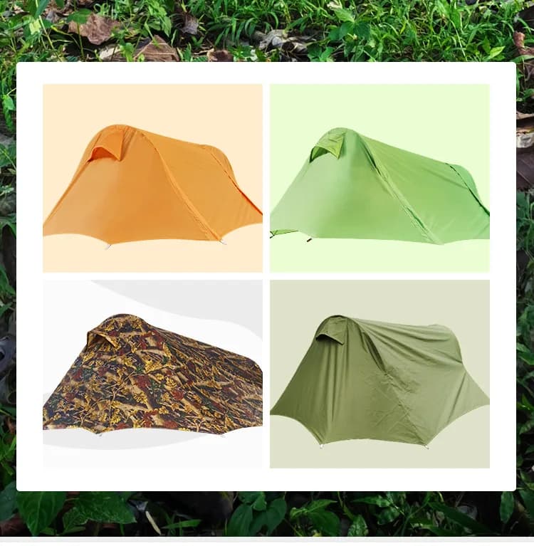 Tente de camping individuelle pour l'extérieur, lit de camp pliant hors sol, tente de pêche pour le