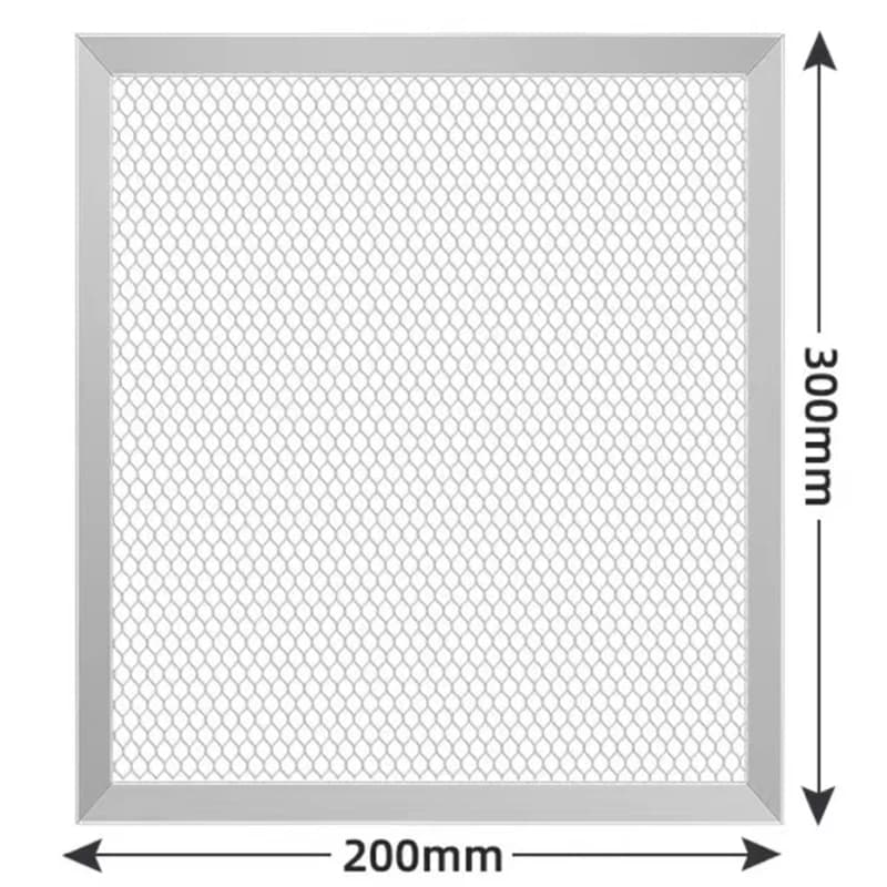 Table de travail Laser en nid d'abeille pour graveur Laser, lit en nid d'abeille 300x200mm pour Mach