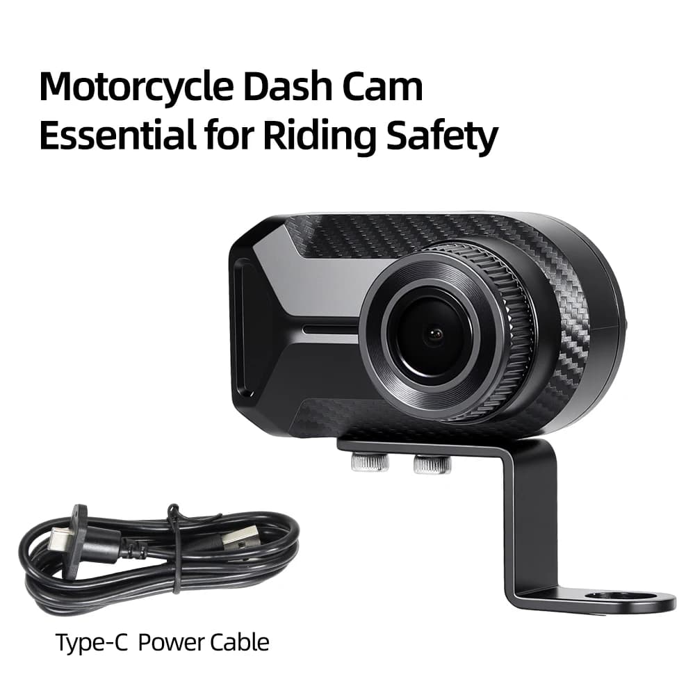 Caméra de tableau de bord de conduite de moto DVR 2K 30fps caméscope vélo électrique de montagne vél