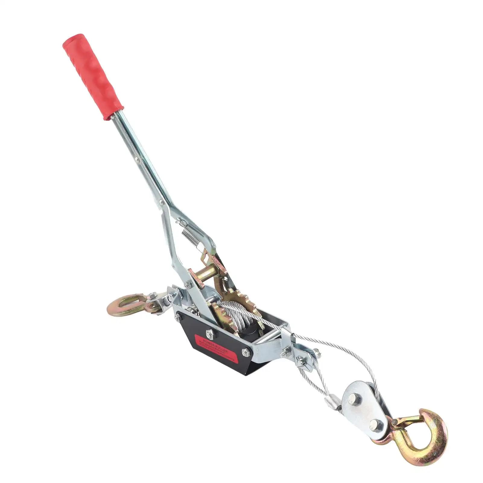 Extracteur de câble métallique 2/4T, outil de serrage, Mini tendeur, outil de levage à Double croche