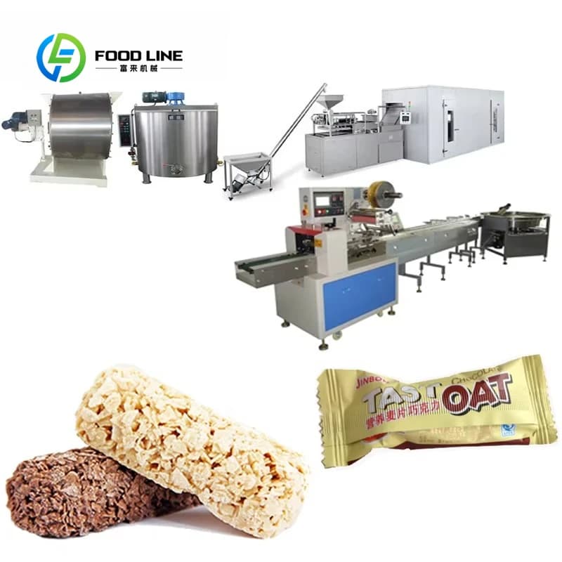 Machine automatique personnalisée pour la fabrication de chocolat à l'avoine, nouvelle technologie,