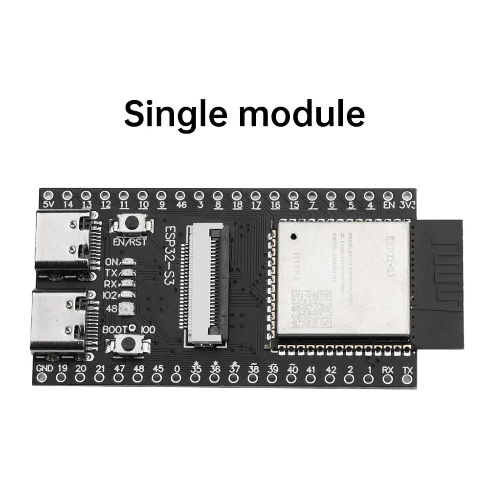 ESP ESP32-S3 CAM WiFi Bluetooth Module de carte de développement intégré ESP32-S3 N16R8 double TYPE-
