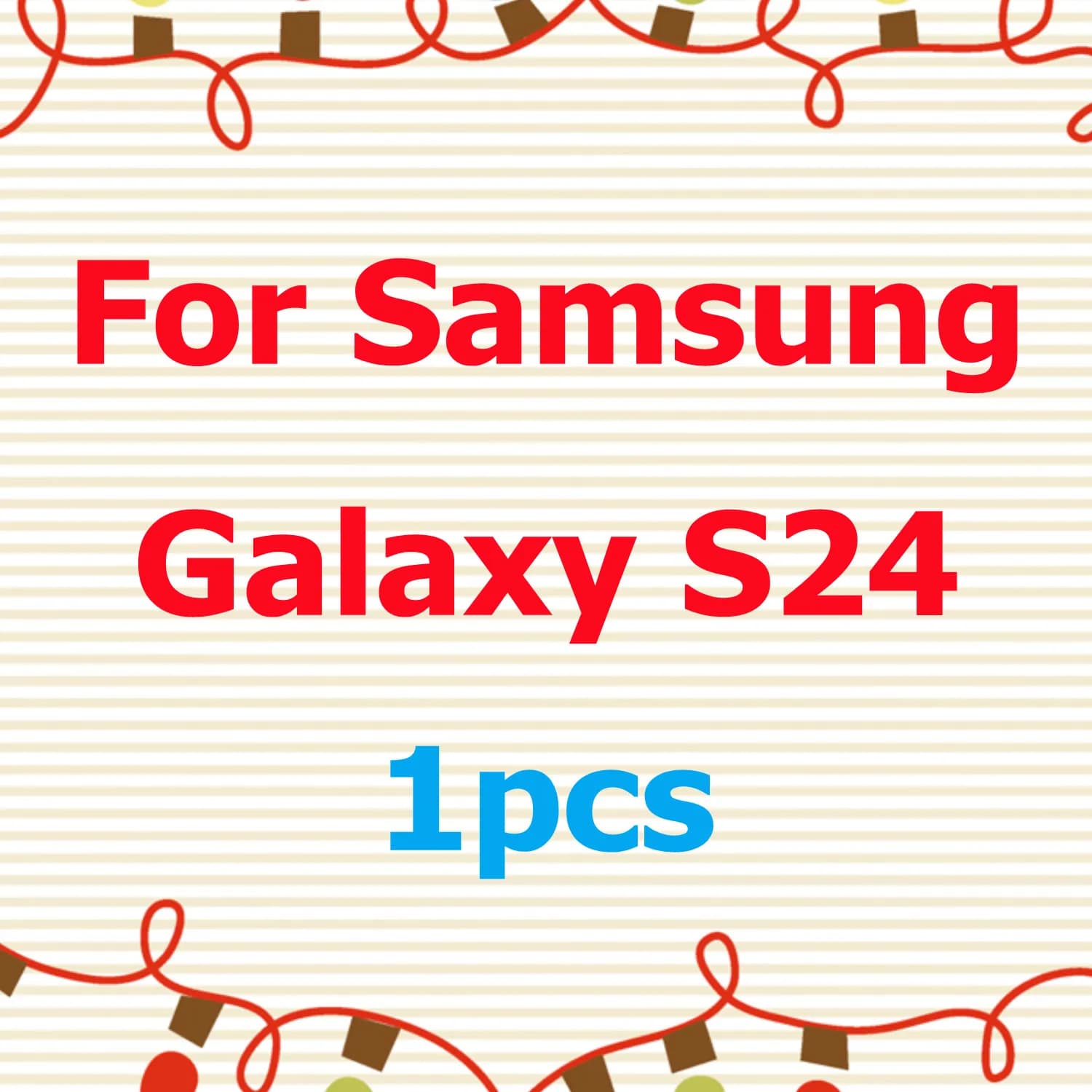 Protection d'écran pour Samsung Galaxy S24 Verre trempé 9H Transparent Clair Anti-rayures