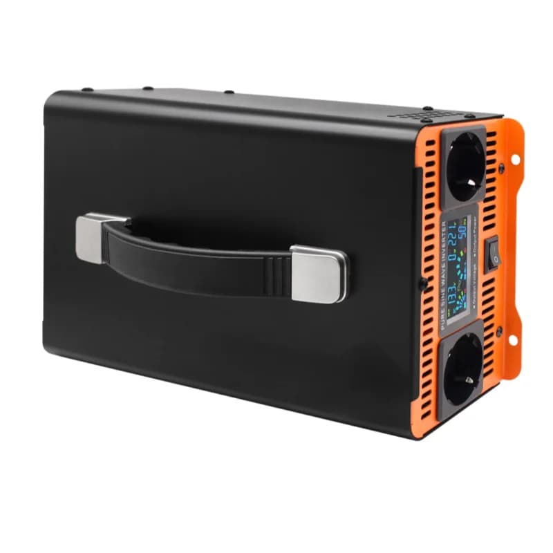 Convertisseur de courant 24V 220V à onde sinusoïdale pure 7000W 10000W, onduleur de puissance 12V 22