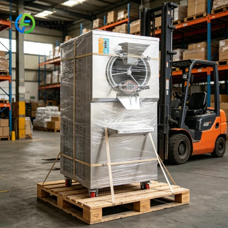 Machine à Gelato Personnalisée Automatique pour Yogourt Glacé et Crème Glacée, Fabrication Commercia