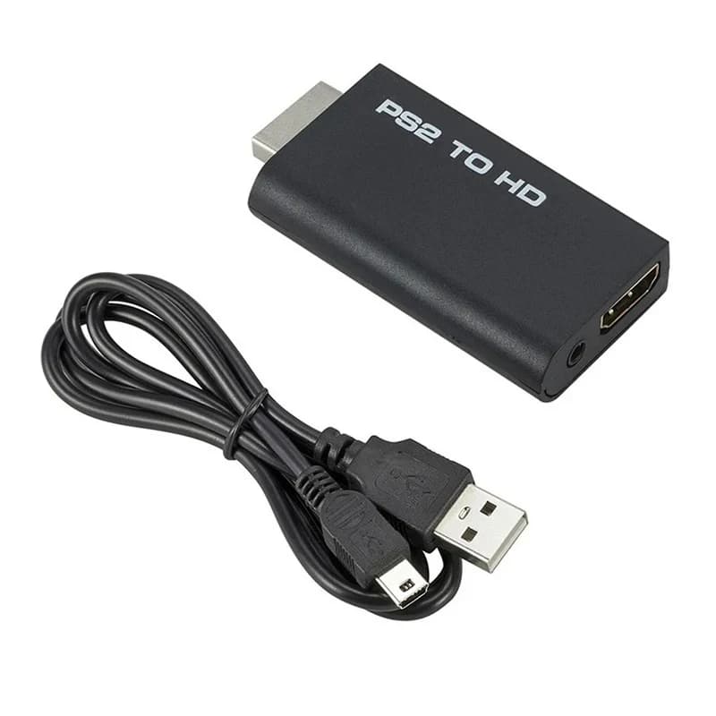 Carte de capture vidéo compatible PS2 vers HDMI, carte de streaming, boîte d'enregistrement Grabber,