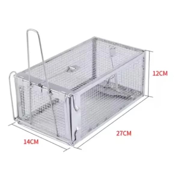 Piège à Cage humaine en direct pour écureuil, souris, Rat, rongeur, capteur d'animaux pour intérieur