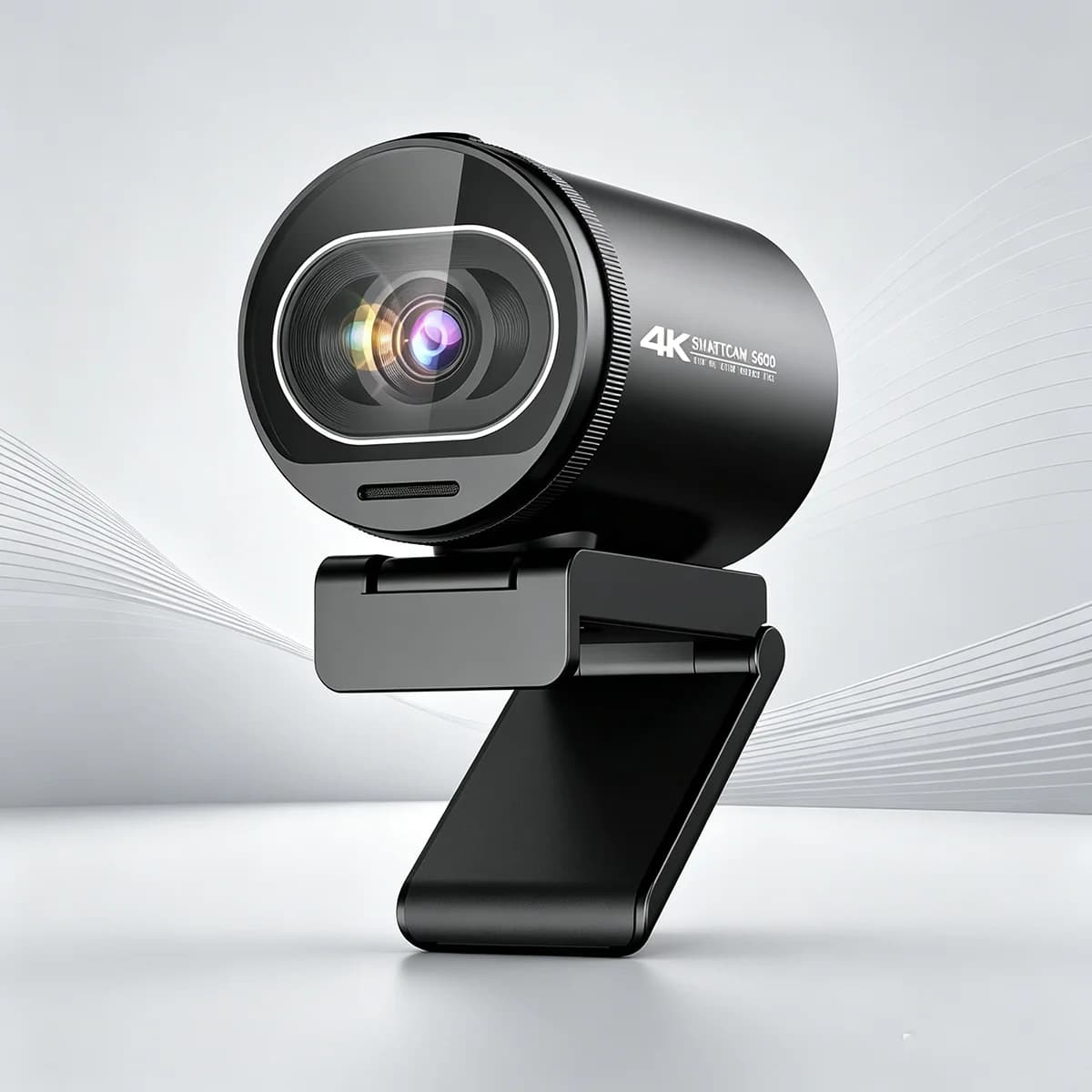 Caméra Web 4K pour Streaming, 1080P 60FPS, Caméra USB avec Autofocus, Caméra pour Streaming en Direc