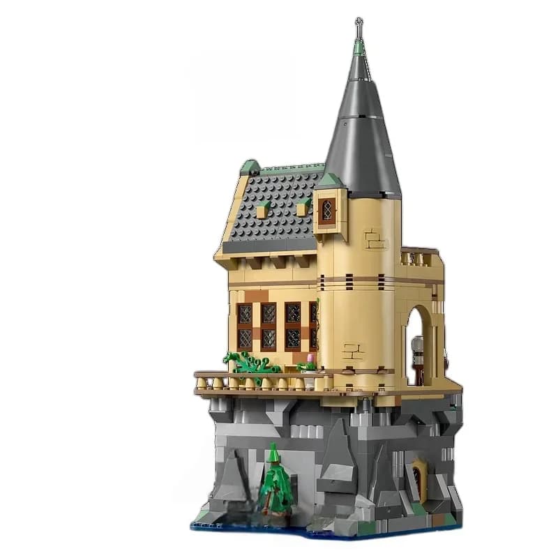 Blocs de construction sur le thème magique du château de Poudlard, aile du hôpital, 907 pièces, joue