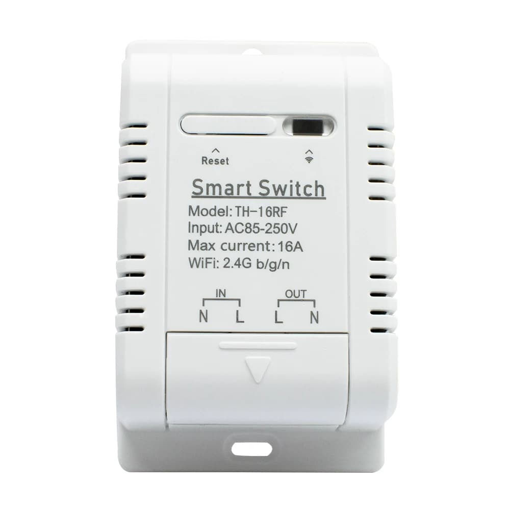 EWelink TH16 – commutateur de thermostat intelligent WiFi, 16A, surveillance de la consommation d'én