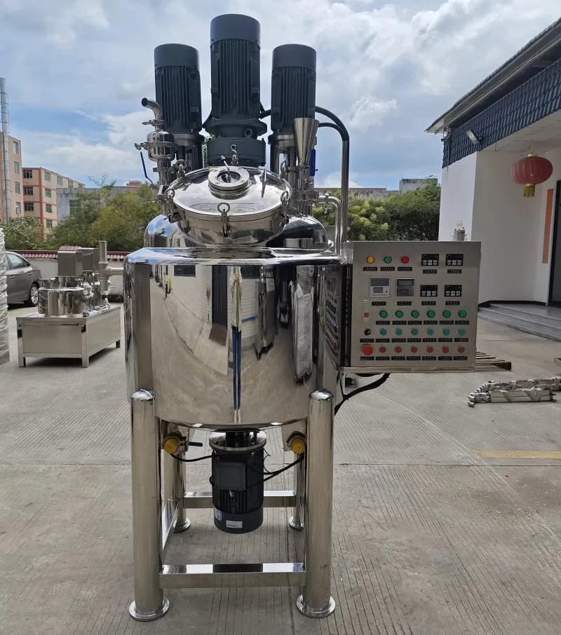 Machines et équipements chimiques sur mesure 200L 500L, mélangeur sous vide professionnel pour la pr