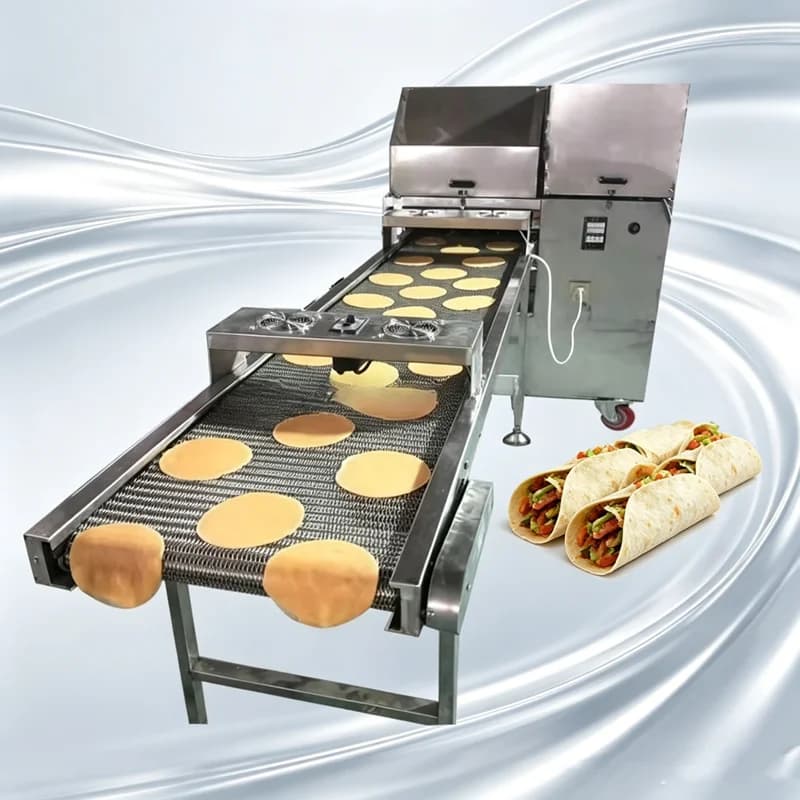 Machine à tortillas mexicaines, machine à crêpes commerciale, machine industrielle pour la fabricati