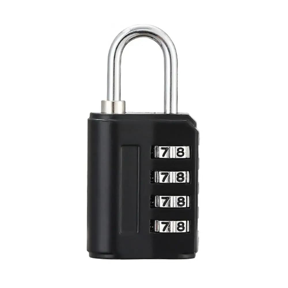 Cadenas à combinaison de chiffres à 4 chiffres, serrure étanche pour l'extérieur, valise, bagages, s