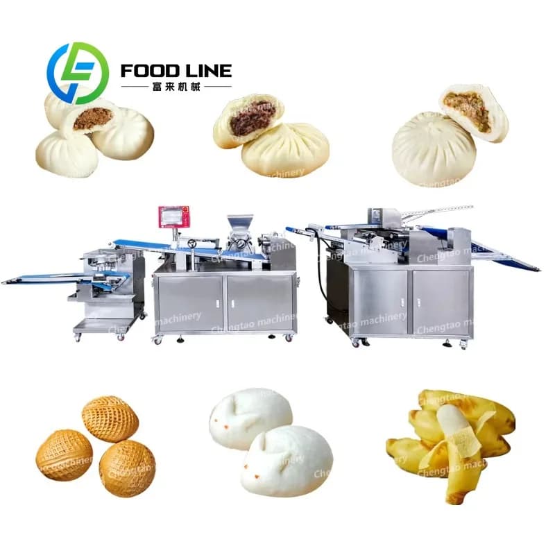 Machine automatique à faire des petits pains au porc vapeur, nouvelle machine à Baozi et Momo pour l